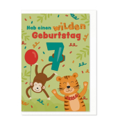 Geburtstagskarten 05-042 Jubiläumsjahr bunt