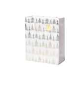 Geschenktasche 13668562000 Geschenktragtasche, Goldene Bäume, 260mm x 32cm