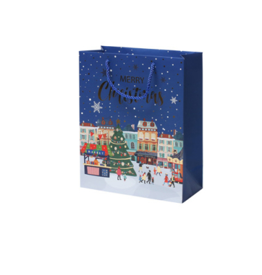 Geschenktasche 13668565000 Geschenktragetasche, Weihnachtsmarkt, 260mm x 32cm