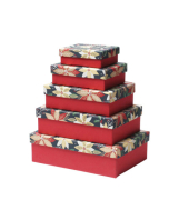 Weihnachtlicher Geschenkkarton Noel