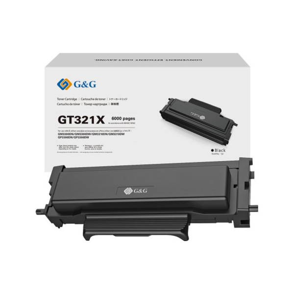 G und G Toner 21714, schwarz, 6000 Seiten 6942383153666 G und G