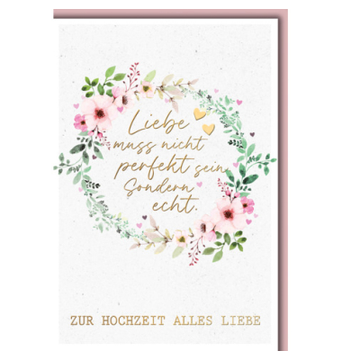 Gl&uuml;ckwunschkarten 911232 11,5x17 cm 115mm x 170mm (BxH) bunt