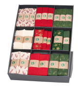 Weihnachtlicher Zierbandpräsenter 60-tlg. sort.