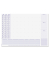 Schreibunterlage Lilac HO6355 wei&szlig;/lila Lilac 59,5x41cm