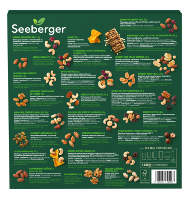 Adventskalender 6248421 geNussvolle Snacks Nüsse