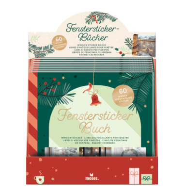 Fenstersticker-Buch Winterwunder
