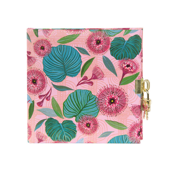 4009835448540 - Tagebuch Tropical Leaves pink 4009835448540 TURNOWSKY