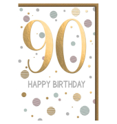 Geburtstagskarten 526890 11,5x17 cm 115mm x 170mm (BxH) Jubiläumsjahr bunt