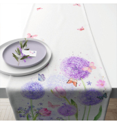 Tischläufer 40x150cm Blumeschönheit