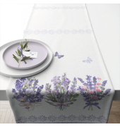 Tischläufer 40x150cm Schöner Lavendel