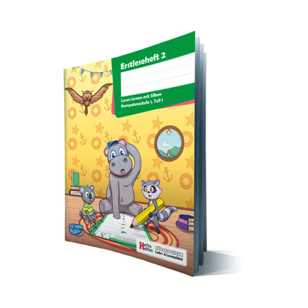 HEFTE HELFEN Erstleseheft 2 Lesen lernen mit Silben 9783903251410 HEFTE HELFEN
