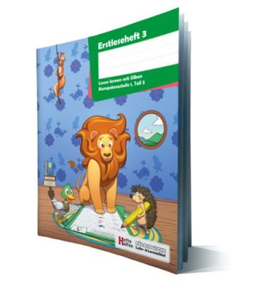 Erstleseheft 3 Lesen lernen mit Silben