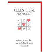 Vermählungskarte