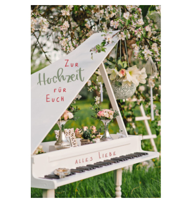 Gl&uuml;ckwunschkarten 91-2302 11,5x17 cm 115mm x 170mm (BxH) bunt