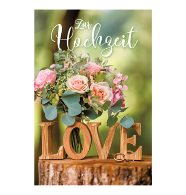 Glückwunschkarten 91-1009 11,5x17 cm 115mm x 170mm (BxH) bunt