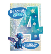 Geburtstagskarten 54-4204 11,5x17 cm 115mm x 170mm (BxH) Jubiläumsjahr bunt