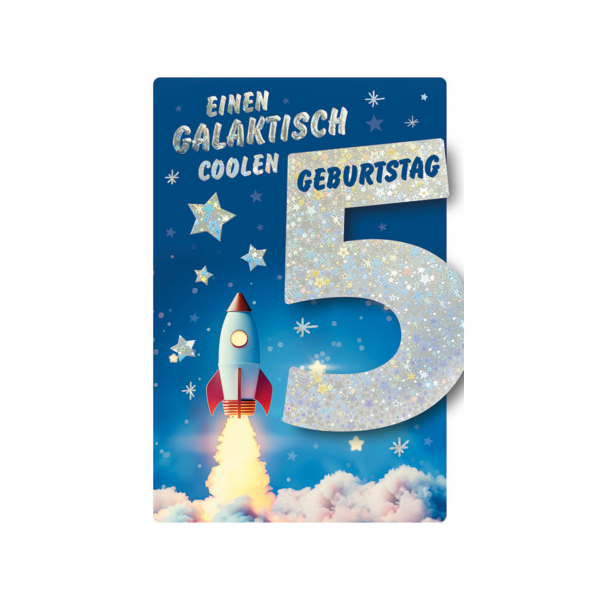 6 Stück Alpedia Geburtstagskarten 54-4205 11,5x17 cm 115mm x 170mm (BxH) Jubiläumsjahr bunt 9004546585787 Alpedia