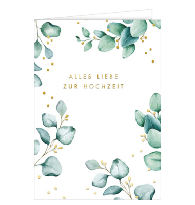 Gl&uuml;ckwunschkarten 91-85001 A4 bunt