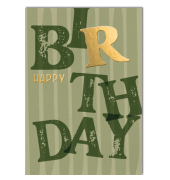 Geburtstagskarten 512715 A4 205mm x 295mm (BxH) Spruch bunt