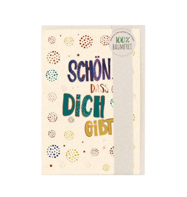 Allgemeine Karte mit Spruch