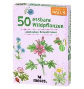 Kartenset 50 essbare Wildpflanzen