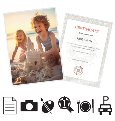 Laminierfolien 126674200, A3, 303x426mm, glänzend