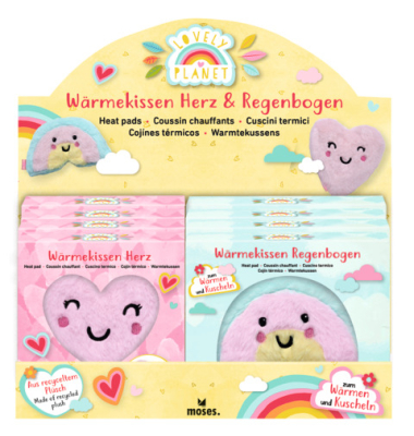 Wärmekissen Lovely Planet sortiert