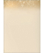 Weihnachtsbriefpapier Schneeflocken vor goldenem Hintergrund Christmas Night DP633, A4, 90g