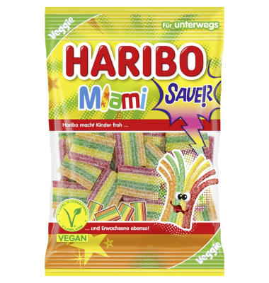 Fruchtgummi Miami Sauer 85g 22St Fruchtgummi Miami Sauer 85g 22St