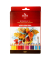 Aquarellstifte-Set Mondeluz, 3719, farbig sortiert, sechskant, Packung