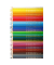 Aquarellstifte-Set Mondeluz, 3719, farbig sortiert, sechskant, Packung