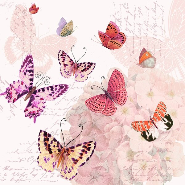 4014995219244 - Servietten 33 x 33 cm Motiv Butterfly Romance 4014995219244 Braun und Company 4014995219244 - Servietten 33 x 33 cm Motiv Butterfly Romance 4014995219244 Braun und Company