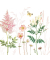 Servietten 1211-23007, mehrfarbig / Soft Romance, 3-lagig, 33x33cm