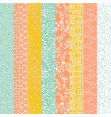 Servietten, 33 x 33 cm, Motiv Samui pastell Servietten, 33 x 33 cm, Motiv Samui pastell