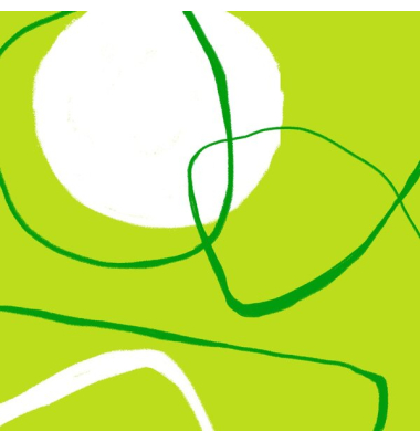 Servietten, 33 x 33 cm, Motiv Colour Art lime Servietten, 33 x 33 cm, Motiv Colour Art lime