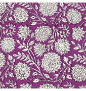 Servietten, 33 x 33 cm, Motiv Arles purple Colour