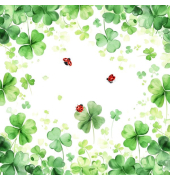 Servietten 1211-25015 / Lucky You, 3-lagig, 33x33cm