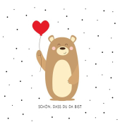 Servietten, 33 x 33 cm, Motiv Tapsy Bear