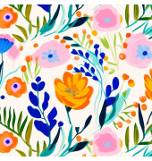 Servietten 1211-25020 / Flower Painting, 3-lagig, 33x33cm