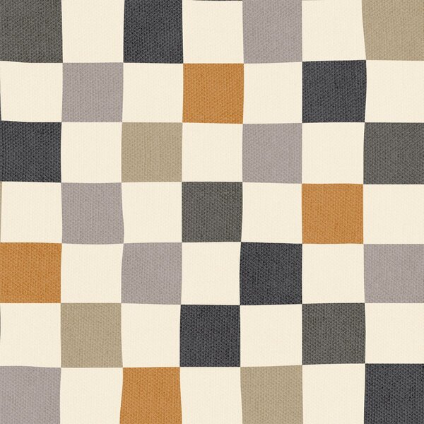 4014995843906 - Servietten 33 x 33 cm Motiv Check up boho 4014995843906 Braun und Company