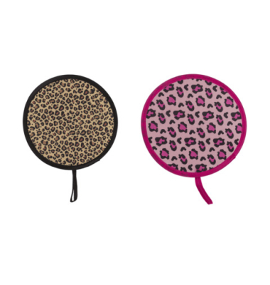 Fächer faltbar Leopard sortiert