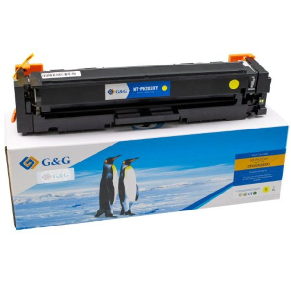 G und G Toner NTPH203XUUY, gelb, ca. 2500 Seiten 6941784707119 G und G