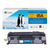 Toner 13682 wie HP CE505A bk