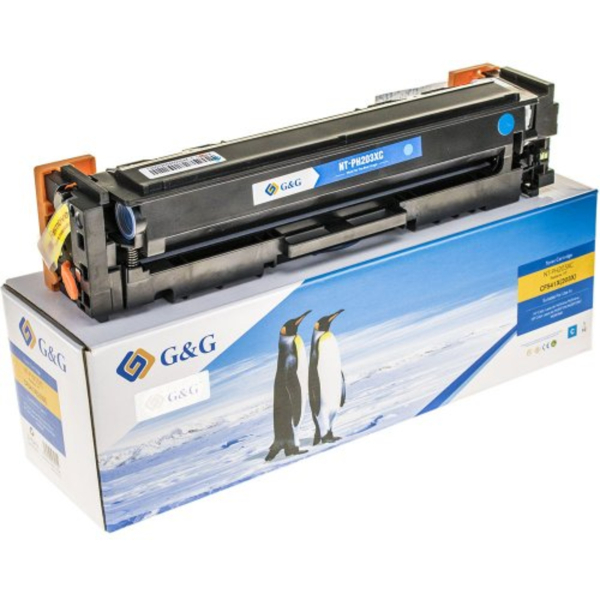 G und G Toner NTPH203XUUC, cyan, ca. 2500 Seiten 6941784769957 G und G