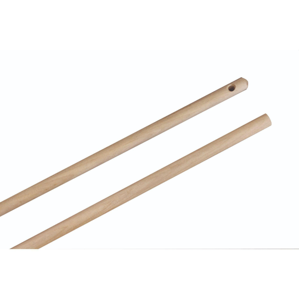 4022551336885 - Stiel FSC Holz mit Aufhängeloch L 140 cm natur 4022551336885 BÜRSTENMANN