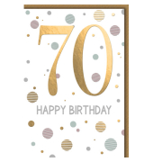 Geburtstagskarten 526870 11,5x17 cm 115mm x 170mm (BxH) Jubil&auml;umsjahr bunt