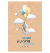 Gl&uuml;ckwunschkarten 32-1089 11,5x17 cm 115mm x 170mm (BxH) bunt