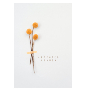 Trauerkarten 81-3930 11,5x17 cm 115mm x 170mm (BxH) schwarz/wei&szlig;