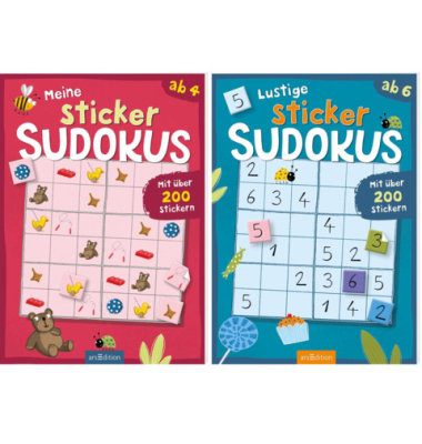 Rätselbuch Sudokus sortiert