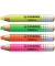 Boardmarker 648/4-01, Etui, neon -gelb,-orange, -pink, -hellgr&uuml;n, 10mm Kegel